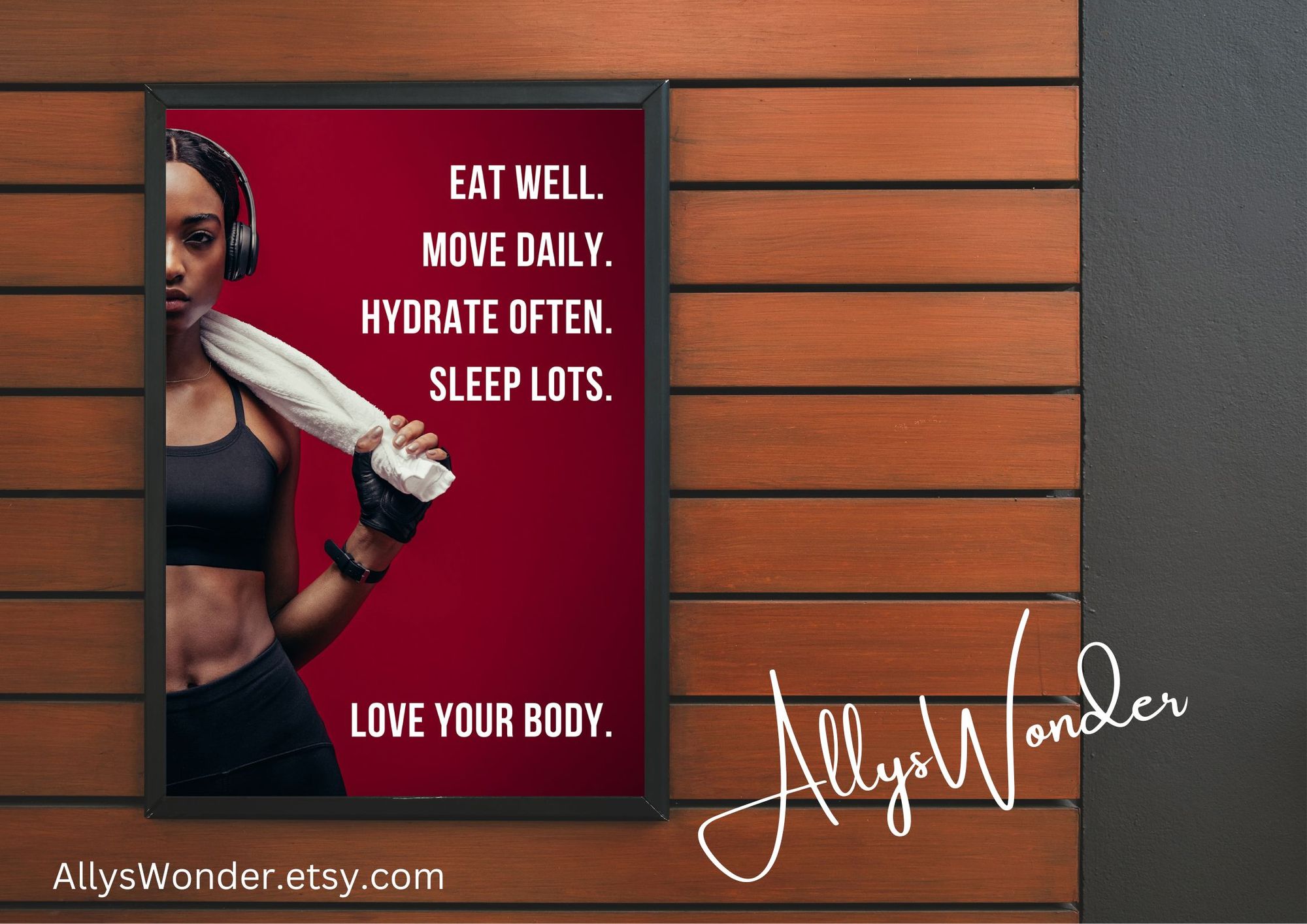 Printable Wall Art: Motivational Posters, Workout Quotes, Fitness Motivational Quotes